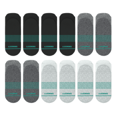 The Staple | Heel Hammock™ Ankle Socks 12 Pack - Shinesty