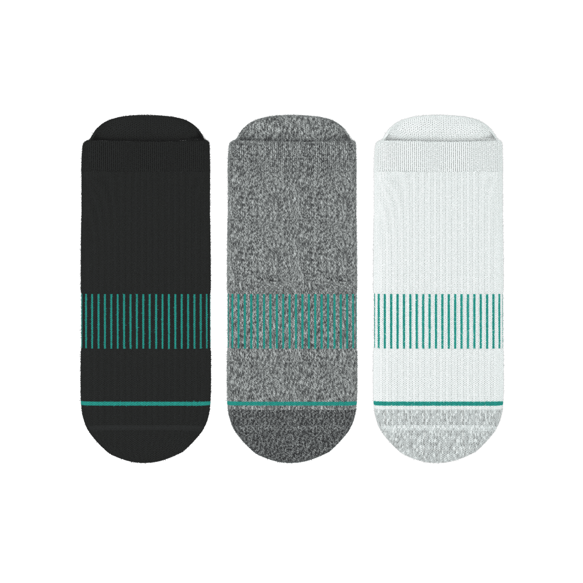 The Staple | Heel Hammock™ Ankle Socks 3 Pack - Shinesty
