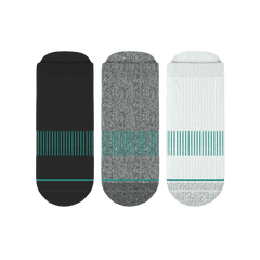The Staple | Heel Hammock™ Ankle Socks 3 Pack - Shinesty