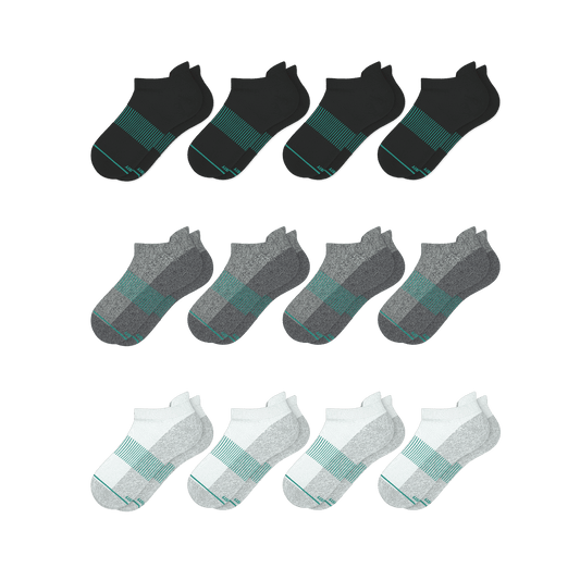The Staple | Heel Hammock™ Ankle Socks 12 Pack - Shinesty