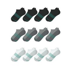 The Staple | Heel Hammock™ Ankle Socks 12 Pack - Shinesty