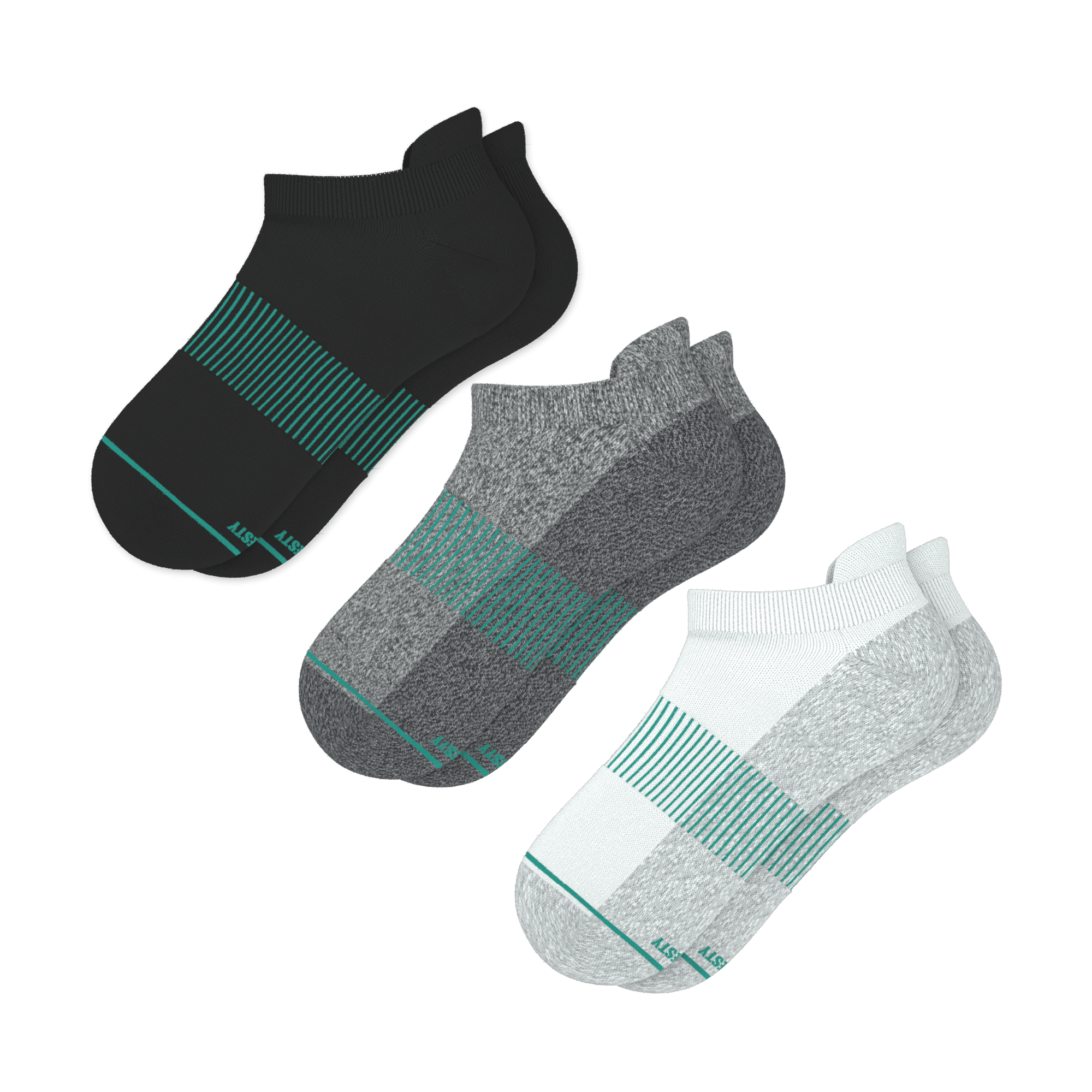 The Staple | Heel Hammock™ Ankle Socks 3 Pack - Shinesty