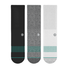 The Staple | Heel Hammock™ Crew Socks 3 Pack - Shinesty