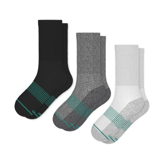 The Staple | Heel Hammock™ Crew Socks 3 Pack - Shinesty