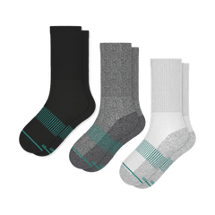 The Staple | Heel Hammock™ Crew Socks 3 Pack - Shinesty