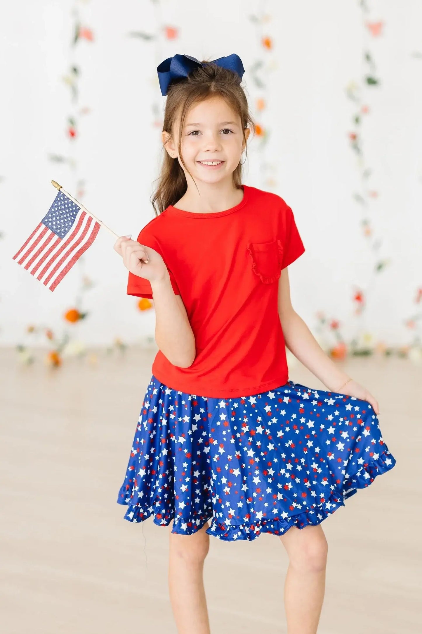 Star Bright Ruffle Twirl Skort - Mila & Rose ® - Flyclothing LLC