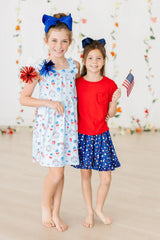 Star Bright Ruffle Twirl Skort - Mila & Rose ® - Flyclothing LLC