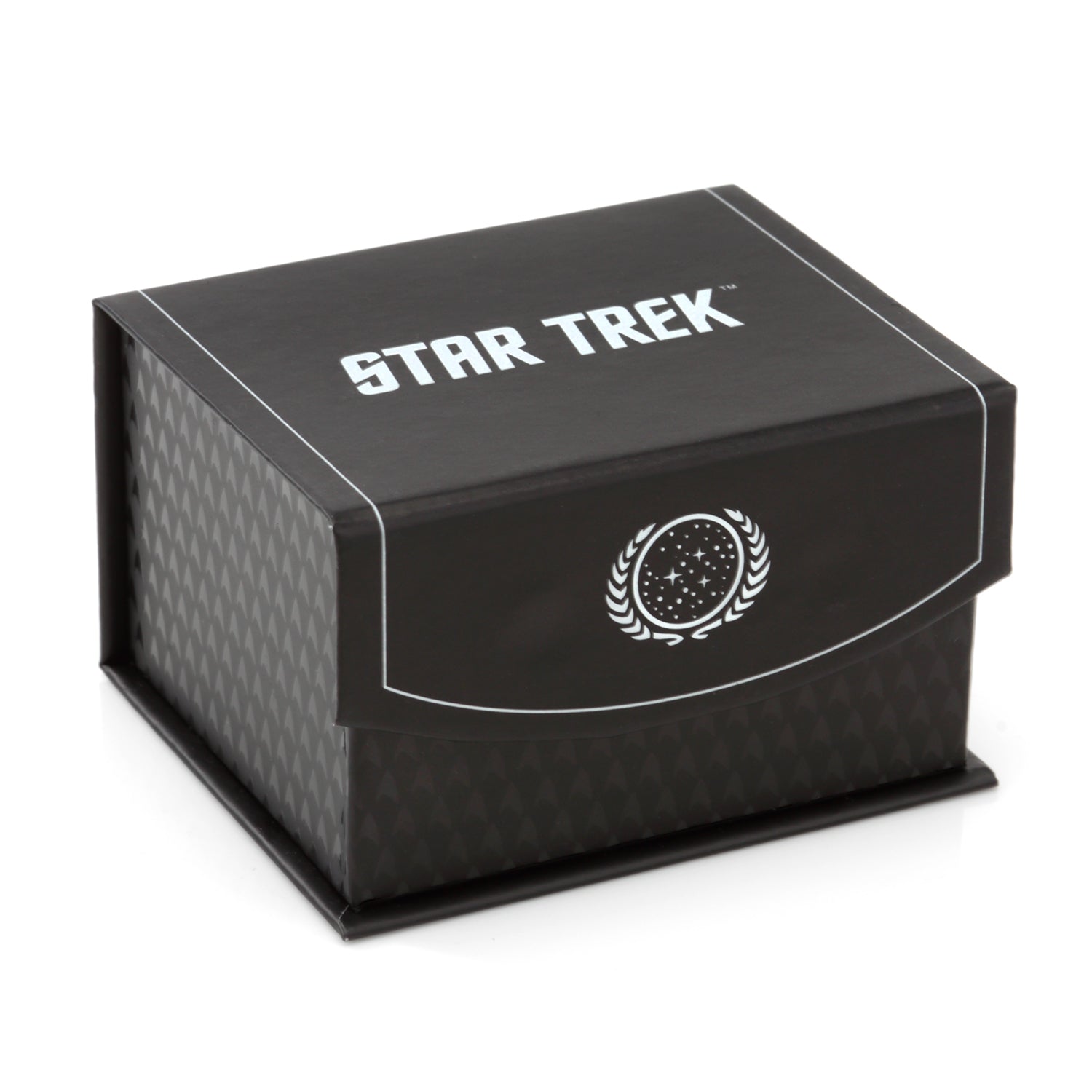 Star Trek Gold Plated Delta Shield Cufflinks - Cufflinks.com - Flyclothing LLC