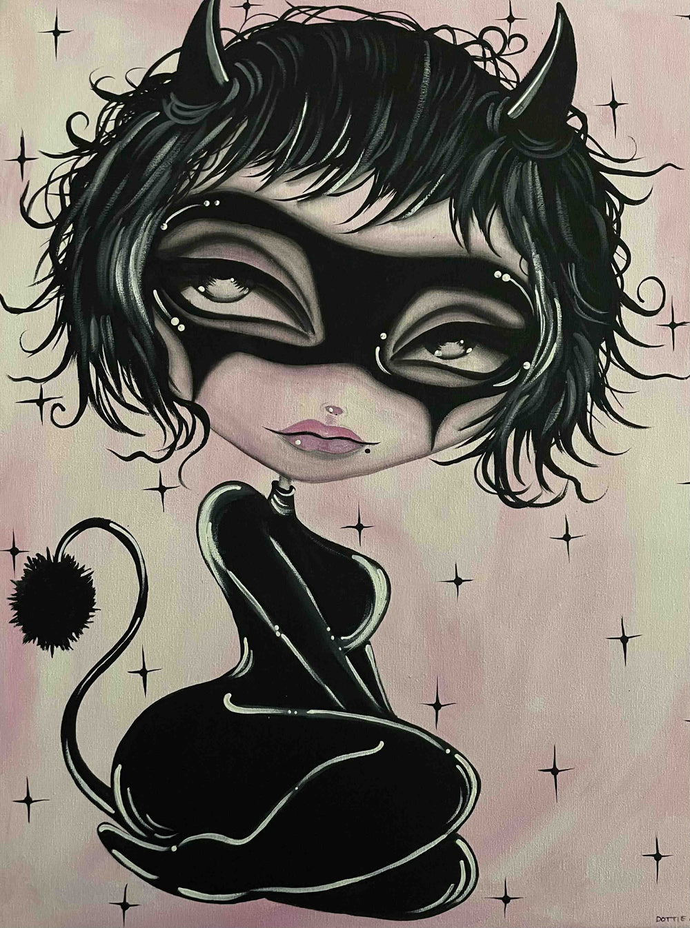Black Market Art Company Star Print