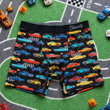 The Start Your Engines | Racecar Boy's Boxer Briefs - Shinesty - Flyclothing LLC