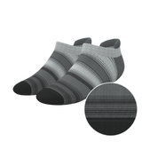 The Static Channel | Stripe Heel Hammock™ Ankle Socks