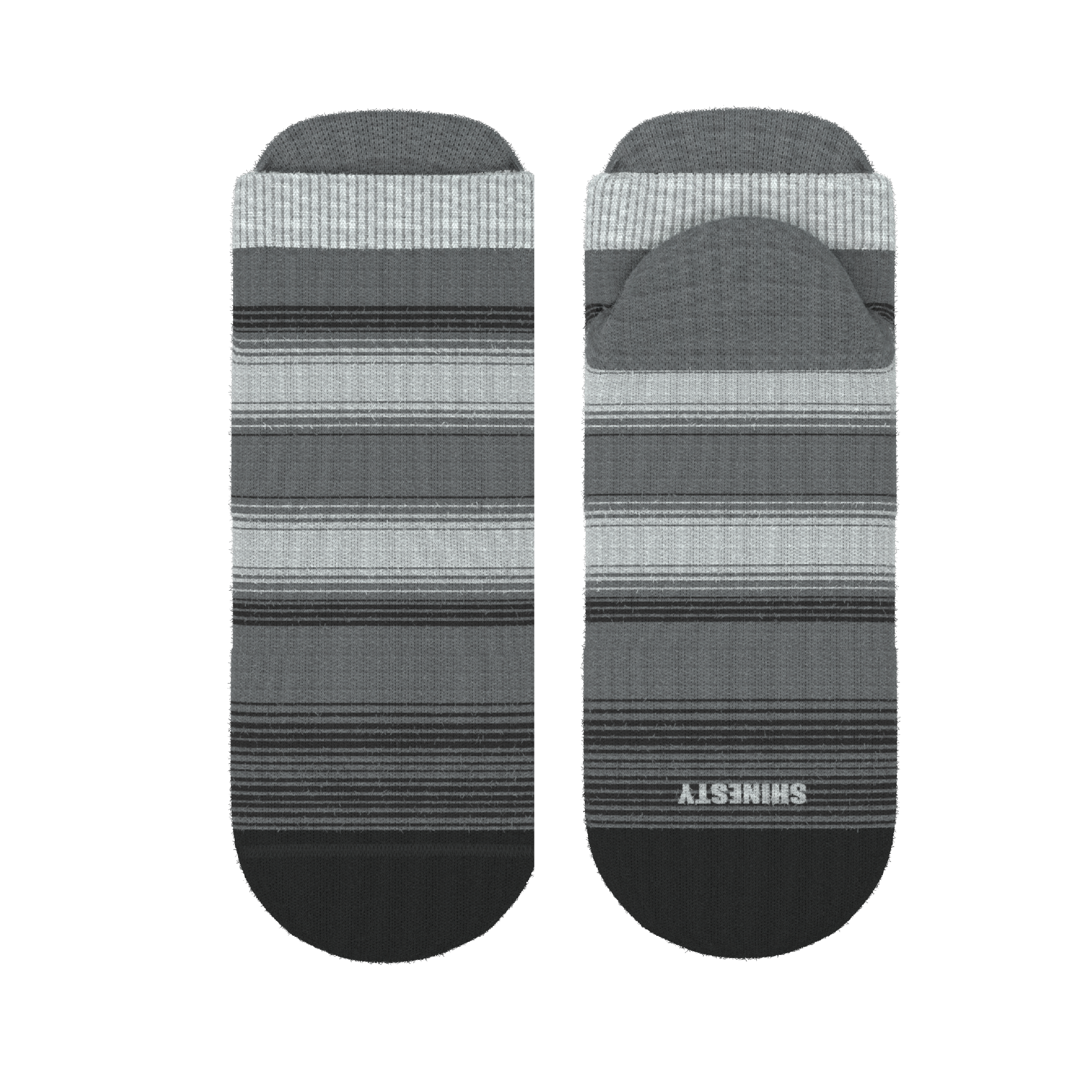 The Static Channel | Stripe Heel Hammock™ Ankle Socks