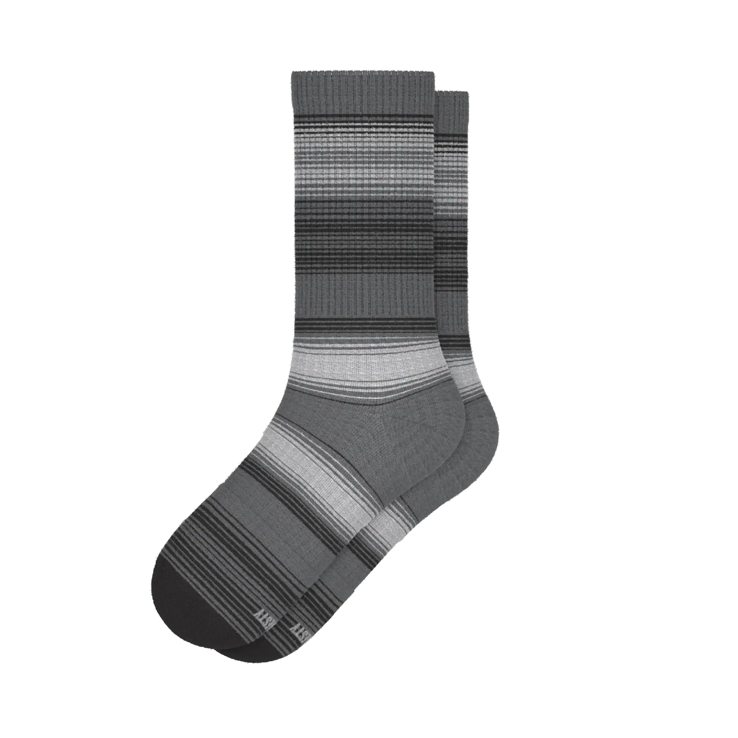 The Static Channel | Stripe Heel Hammock™ Crew Socks - Shinesty - Flyclothing LLC