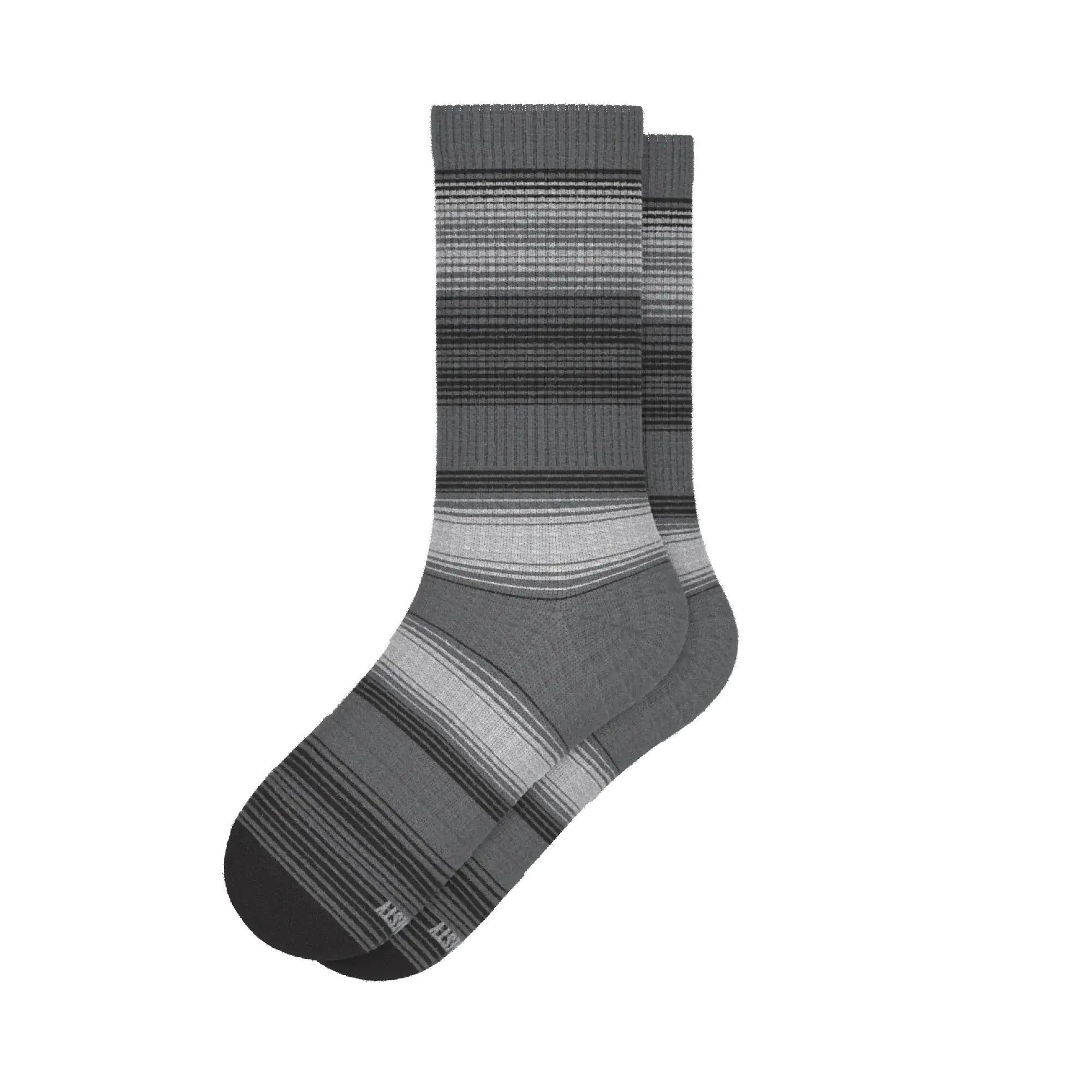 The Static Channel | Stripe Heel Hammock™ Crew Socks - Shinesty - Flyclothing LLC
