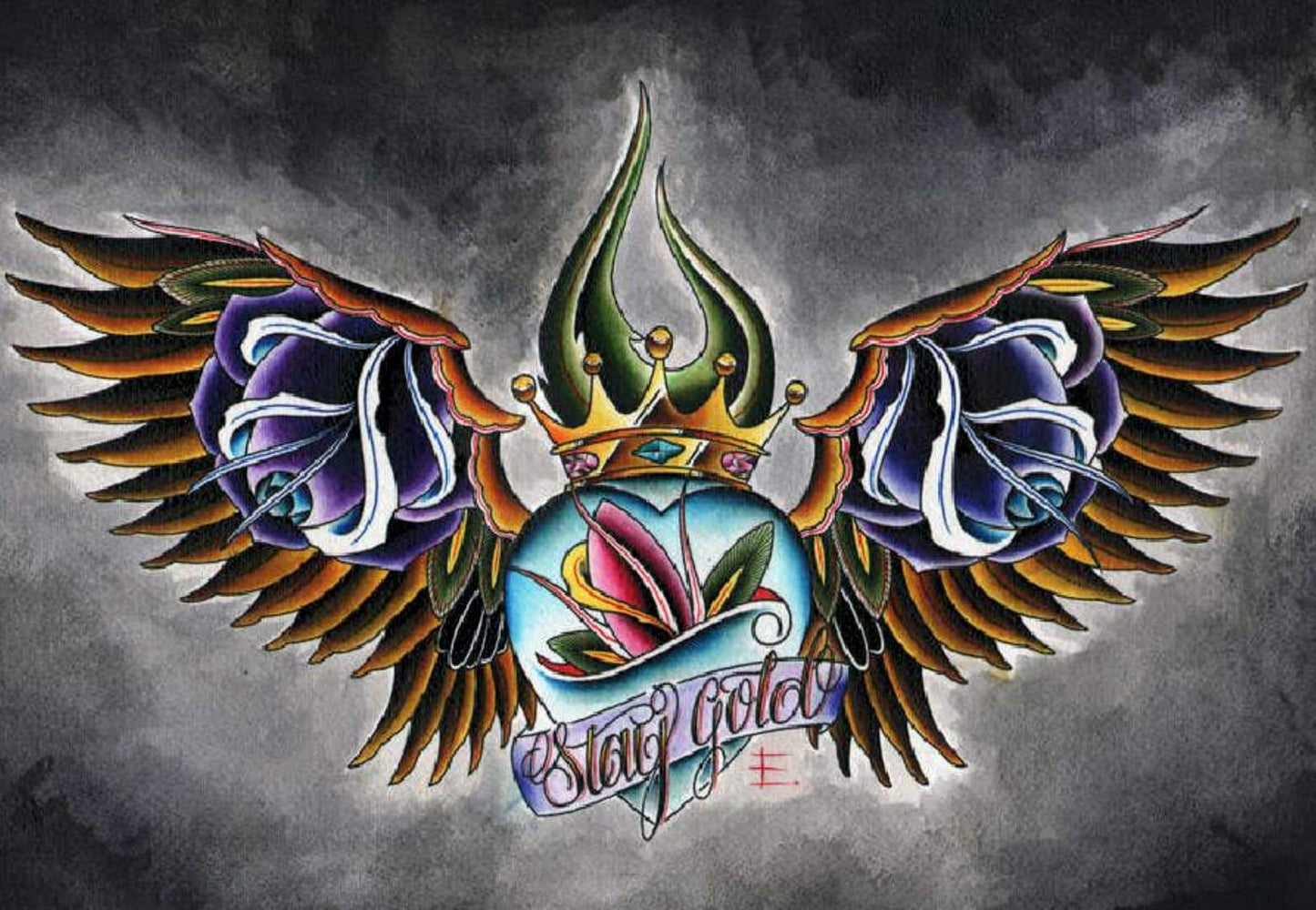 Black Market Art Company Stay Gold Print - Black Market Art Company - Flyclothing LLC