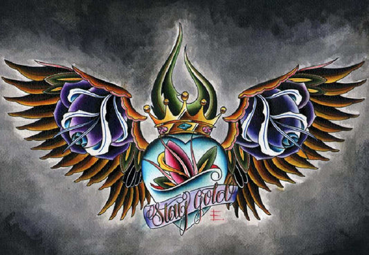 Black Market Art Company Stay Gold Print - Black Market Art Company - Flyclothing LLC