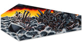 Black Market Art Company Steamboat Cthulhu & Stretched Canvas Coffin Print