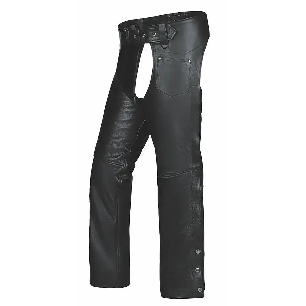 Steed - Unisex Ultra Coin Pocket Chaps - Unik Just for Bikers - Flyclothing LLC