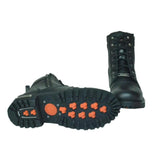 Steelbelle - Ladies Motorcycle Biker Leather Boots