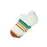 The Stellar | Retro Stripe Heel Hammock™ Ankle Socks