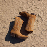 Stetson Bronco Boots Tan - Tan