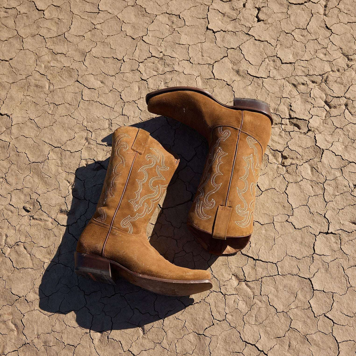 Stetson Bronco Boots Tan - Tan