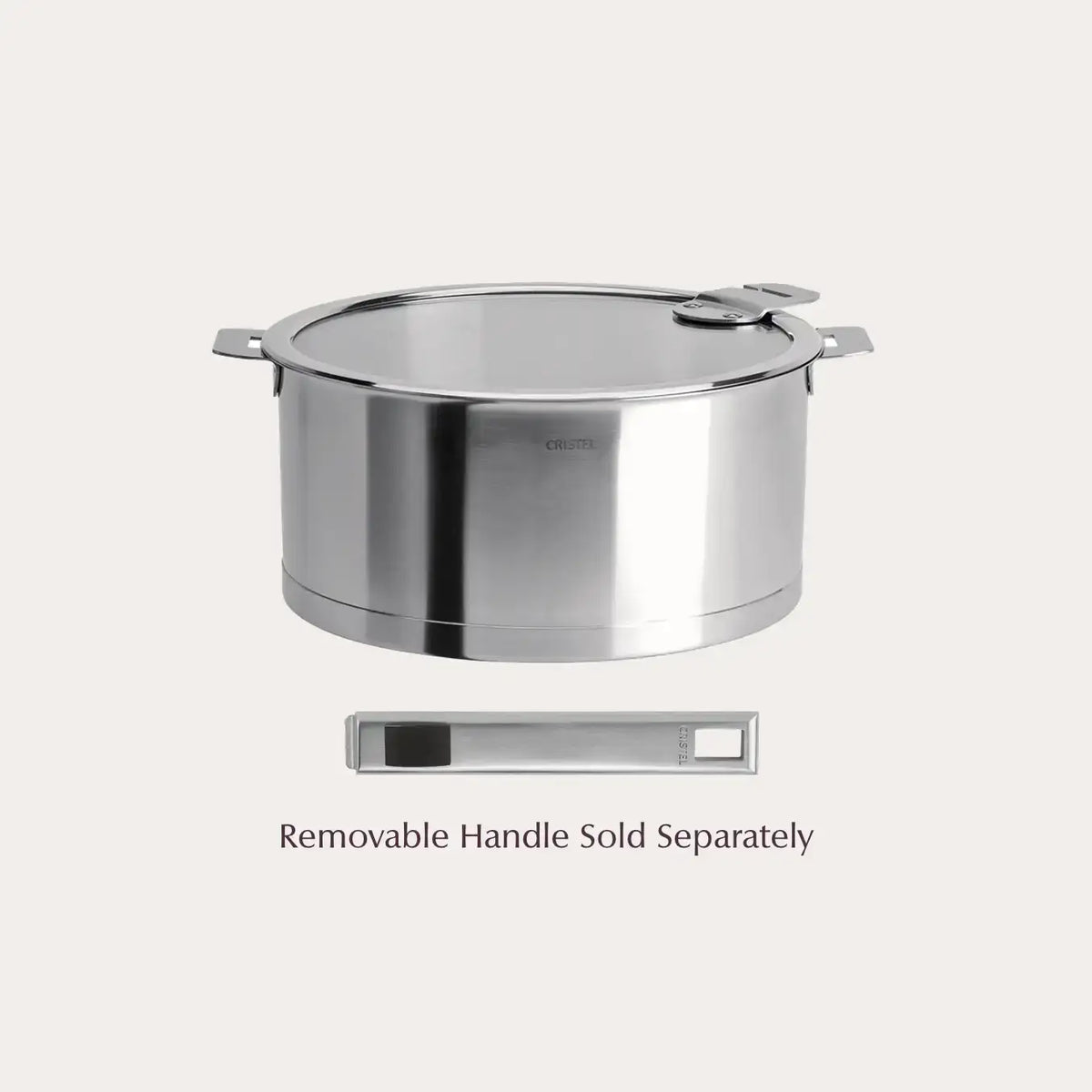 Stewpan with glass lid - CRISTEL USA - Flyclothing LLC