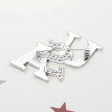 Stone Paved Enamel USA Pin Brooch - Madeline Love - Flyclothing LLC