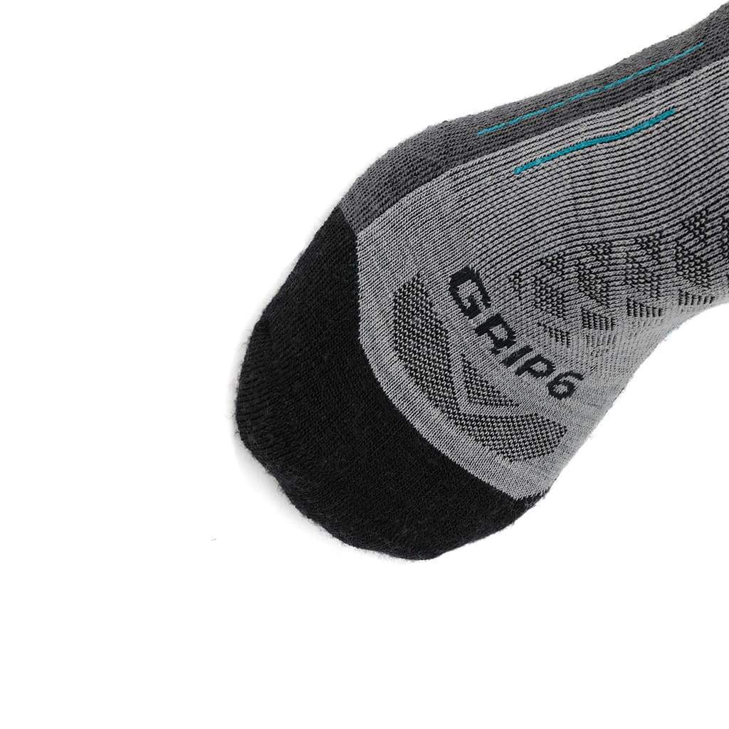 3 Pack Stone - Hike Crew Midweight Merino Wool Sock - GRIP6 - Flyclothing LLC