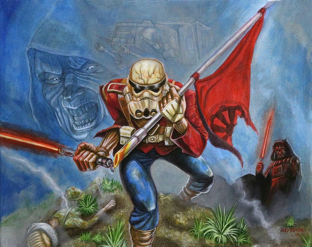 Black Market Art Company Storming the Trooper Print