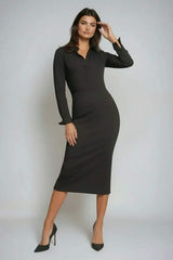 Straight Skinny Skirt - Buki - Flyclothing LLC