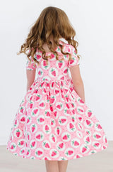 Strawberry Fields S/S Pocket Twirl Dress - Mila & Rose ® - Flyclothing LLC