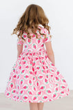 Strawberry Fields S/S Pocket Twirl Dress - Mila & Rose ® - Flyclothing LLC