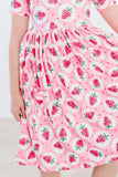 Strawberry Fields S/S Pocket Twirl Dress - Mila & Rose ® - Flyclothing LLC