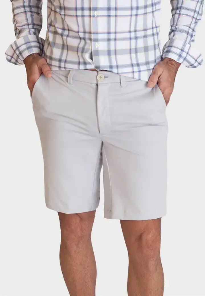 Stretch Eagle Shorts - Pearl Grey - Buki - Flyclothing LLC