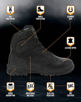 STRIKE FORCE 6" Boot SZ - Magnum Boots - Flyclothing LLC