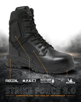 STRIKE FORCE 8" Boot SZ WP CT - Magnum Boots - Flyclothing LLC