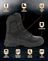 STRIKE FORCE 8" Boot SZ - Magnum Boots - Flyclothing LLC