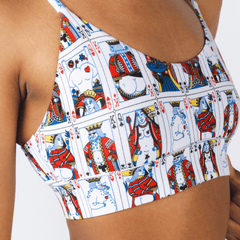 The Strip Poker | Playing Cards Bralette - Shinesty