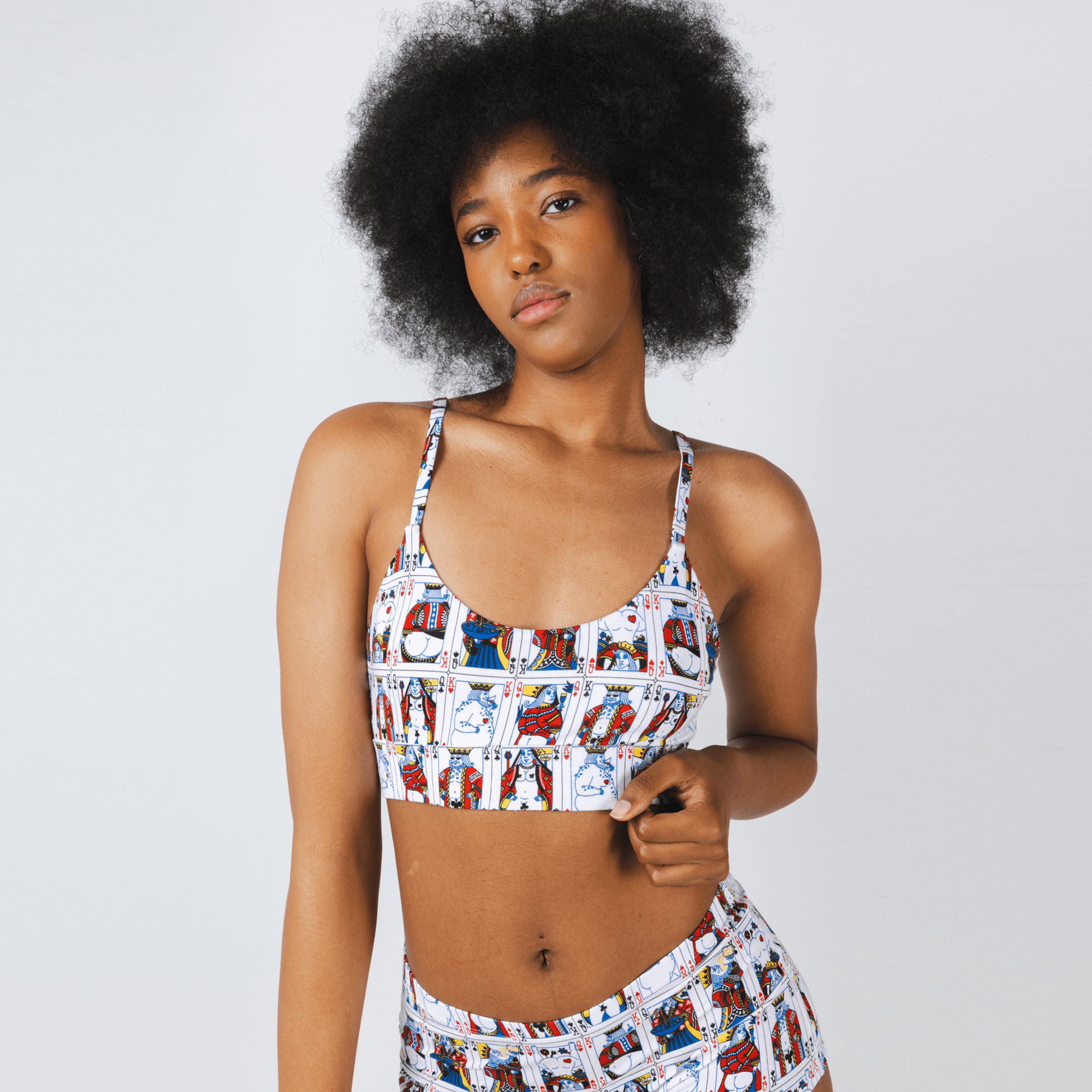 The Strip Poker | Playing Cards Bralette - Shinesty