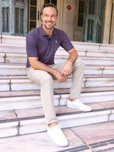 Striper Polo - White Water Life - Flyclothing LLC