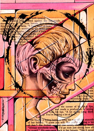 Black Market Art Company Structure and Silence Print