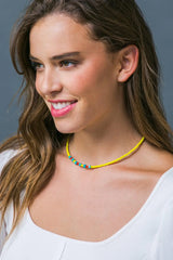 ZOLA VEADED NECKLACE - Flying Tomato - Flyclothing LLC