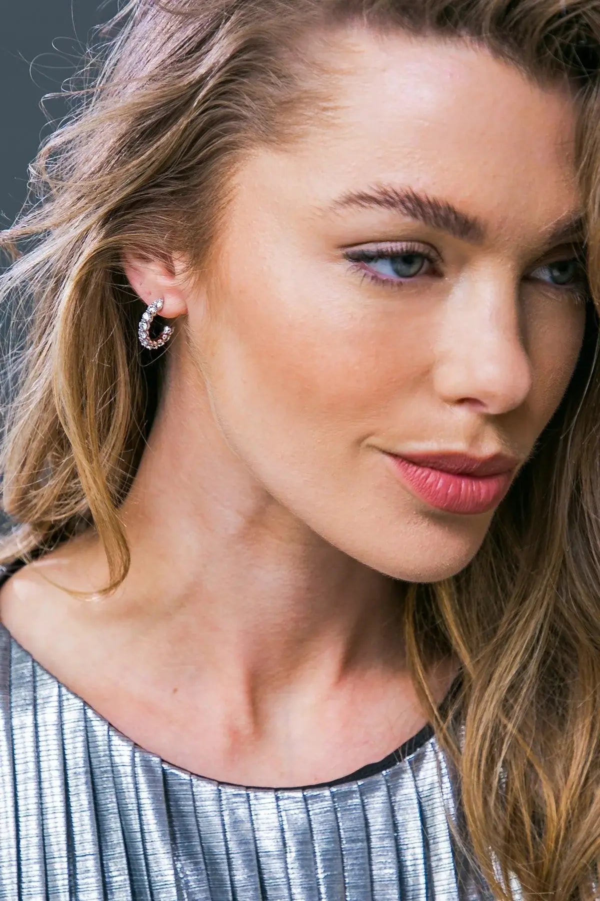 RUBY HOOP EARRINGS - Flying Tomato - Flyclothing LLC