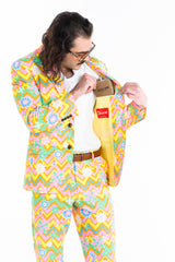 The Solar Flower | Trippy Floral Suit - Shinesty