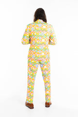 The Solar Flower | Trippy Floral Suit - Shinesty