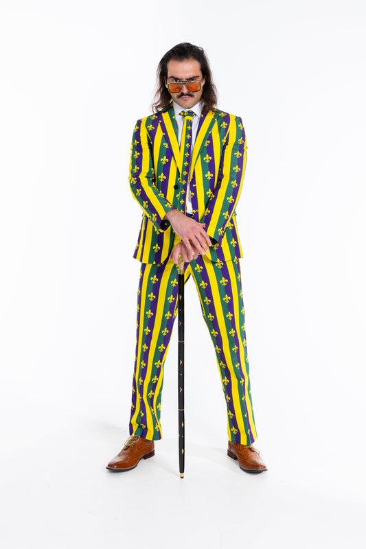 The Beignets For Breakfast | Mardi Gras Suit - Shinesty