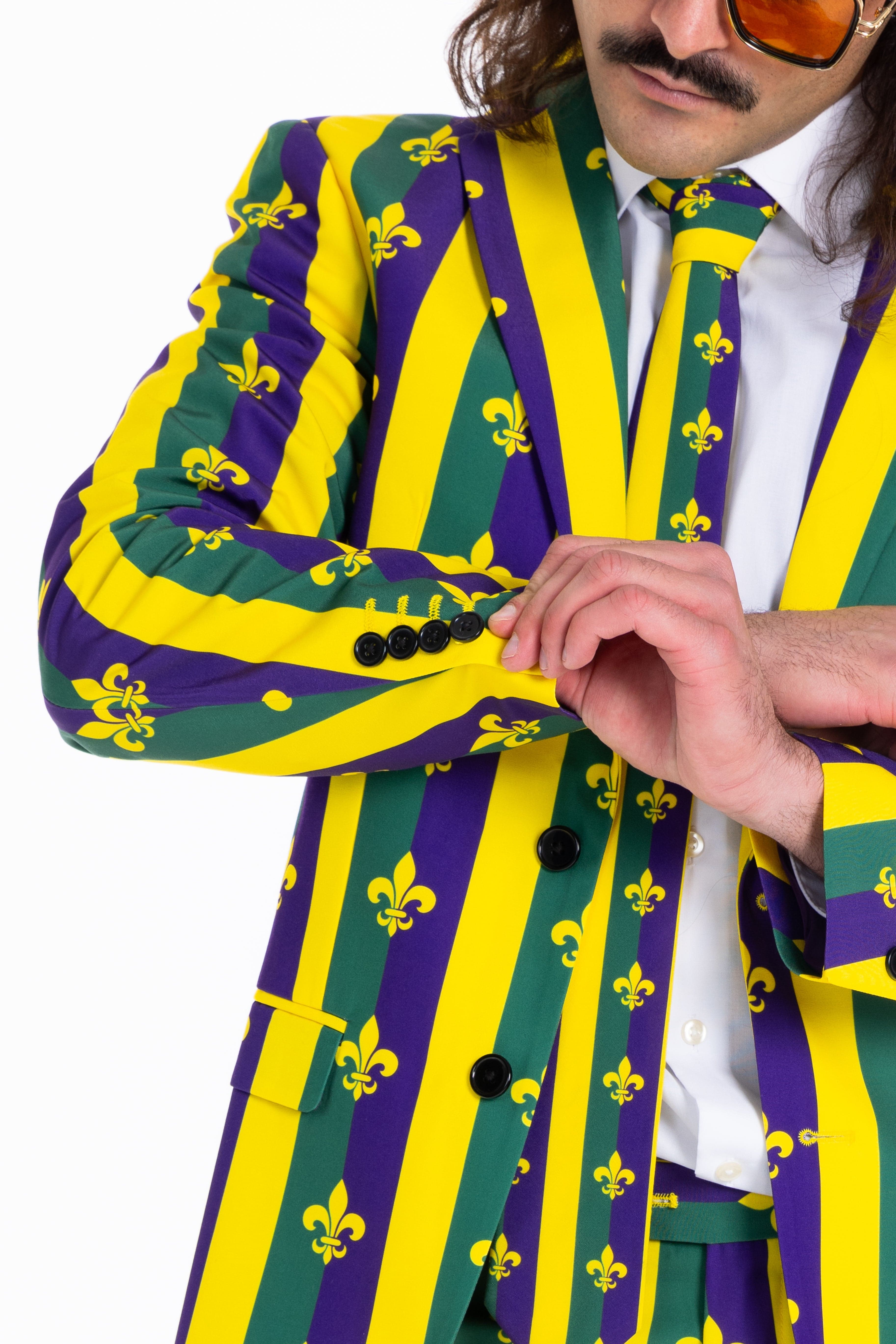 The Beignets For Breakfast | Mardi Gras Suit - Shinesty