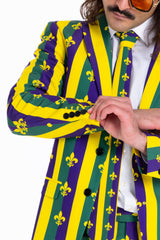 The Beignets For Breakfast | Mardi Gras Suit - Shinesty