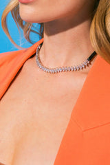 RHINESTONE DIANA NECKLACE - Flying Tomato - Flyclothing LLC